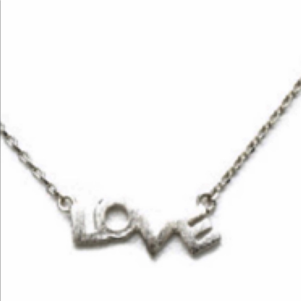 “Love” Pendant Necklace